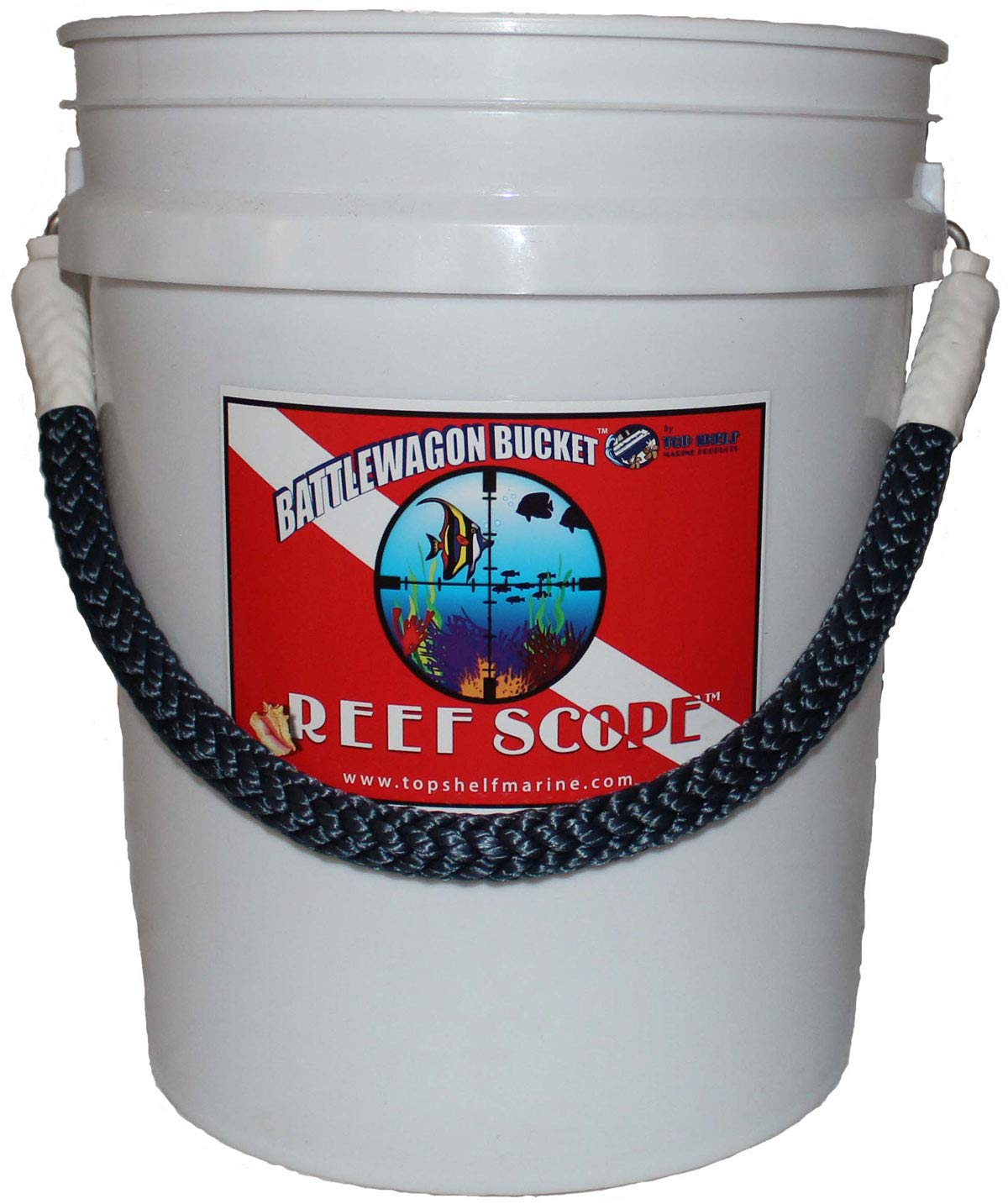 Amazon.com : Reef Scope Underwater View Bucket - White : Sports & Outdoors