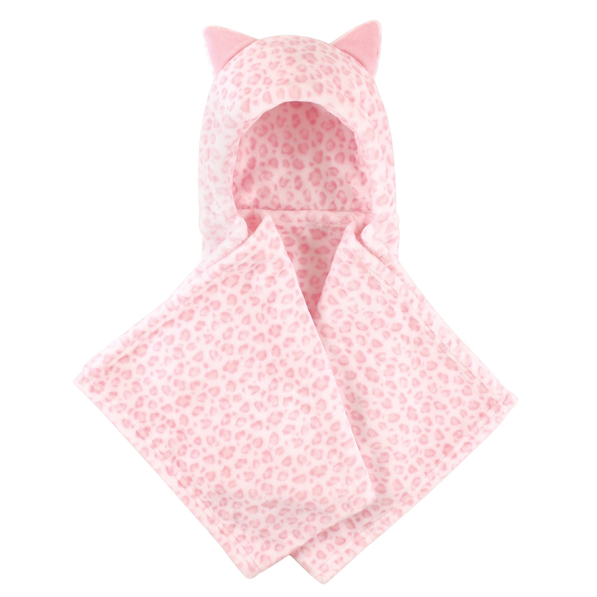 Hudson Baby Plush Hooded Blanket, Zebra Baby