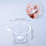 Boao 40ml Urine Collection Cups 60pc Plastic Disposable Specimen Vials for view 3