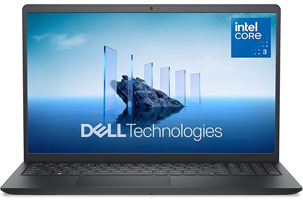 Dell 15 Laptop DC15250-15.6-inch FHD 120Hz Display, Intel Core 3 Processor 100U, 8GB DDR4 RAM, 512GB SSD, Intel UHD Graphics, Windows 11 Home, Onsite Service - Carbon Black
