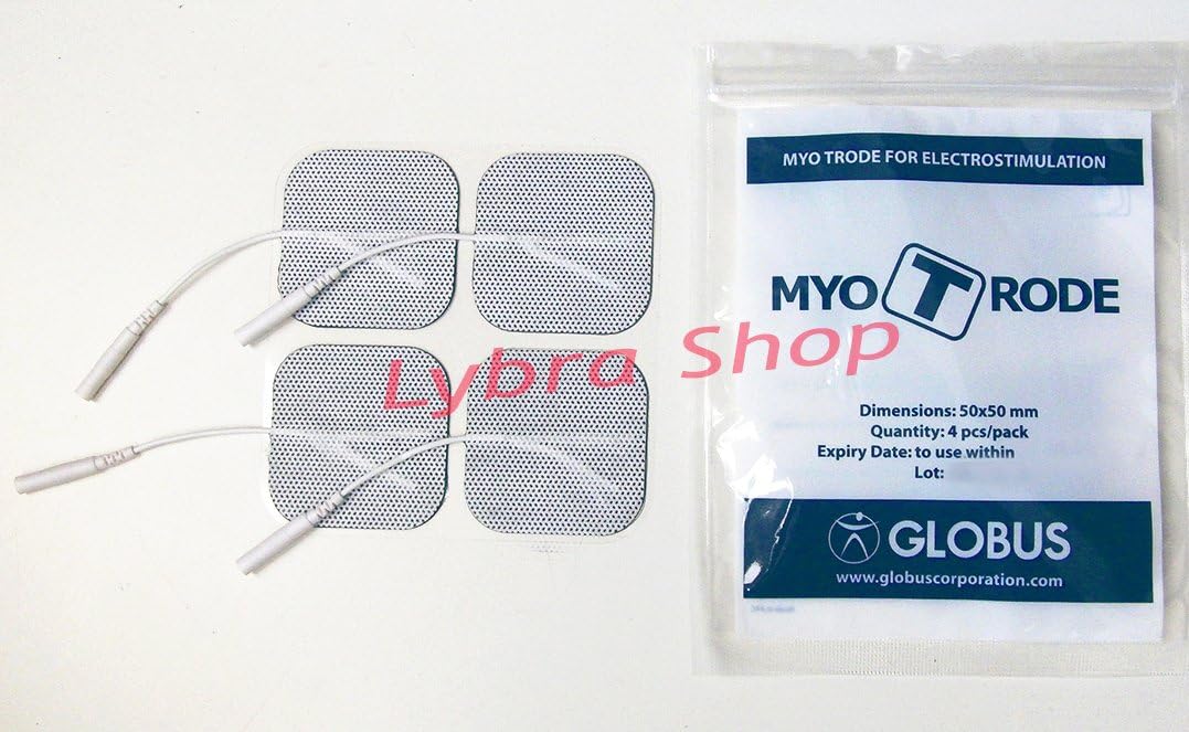 Globus 16 ELECTRODES PREMIUM : 2 pouches Squares + 2 Pouches Rectangular UNIVERSAL, White, 5x5cm - Image 5