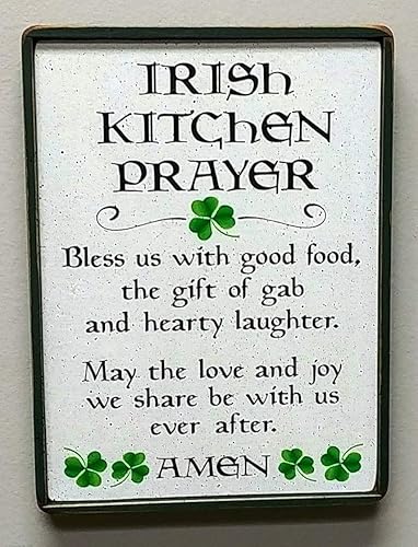 Amazon Com Irish Kitchen Prayer Handmade