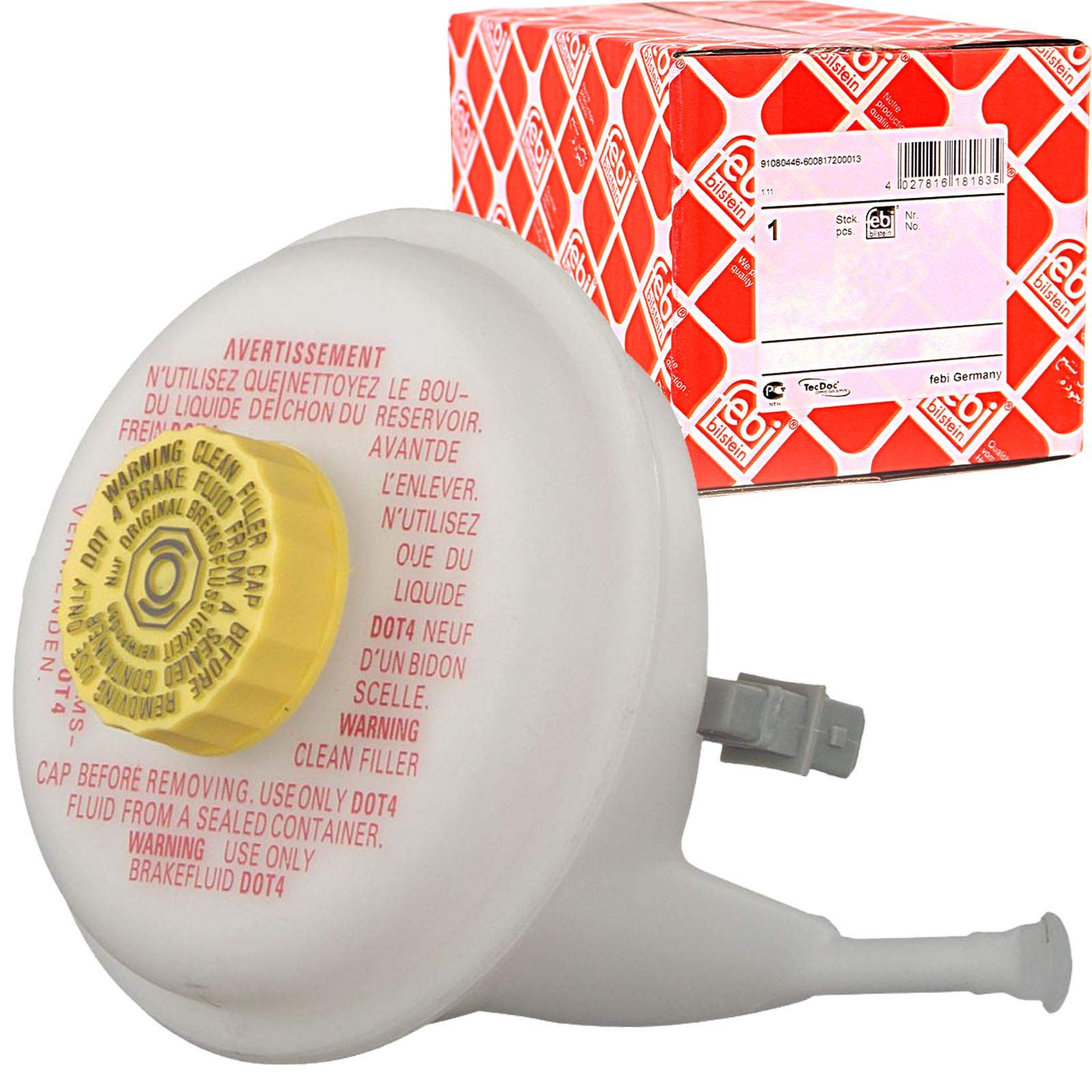 febi bilstein 26658 Brake Fluid Reservoir, pack of one