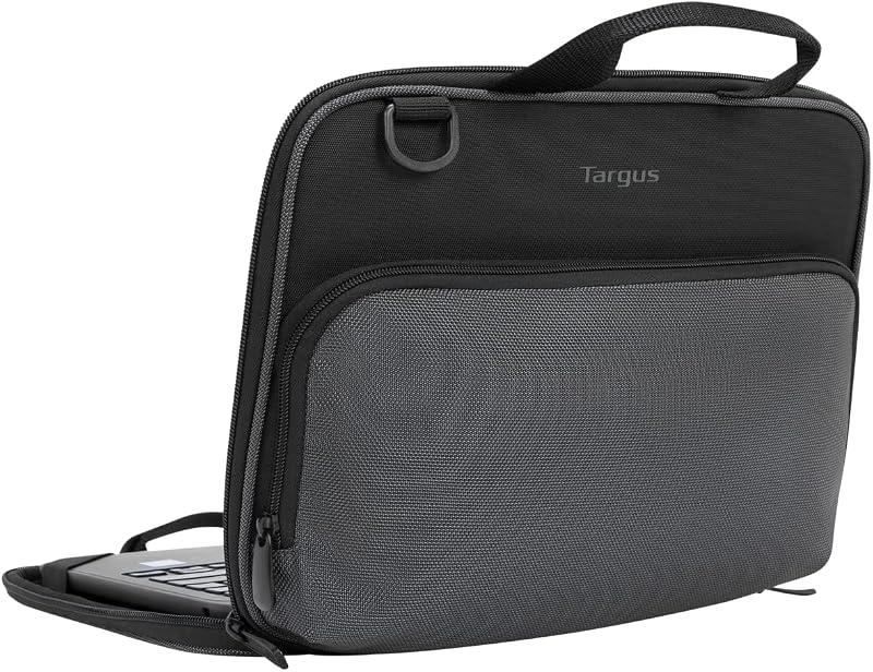 Estojo Work-in Essentials para Chromebook 11,6", capa de portátil com interior suave, capa profissional, capa protetora – preto/cinzento, TED006GL