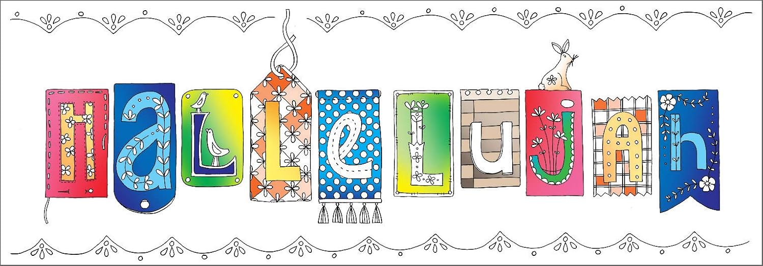 Christian Colouring Bookmarks, Images of Joy, Pack of 10 Different Designs - Image 5