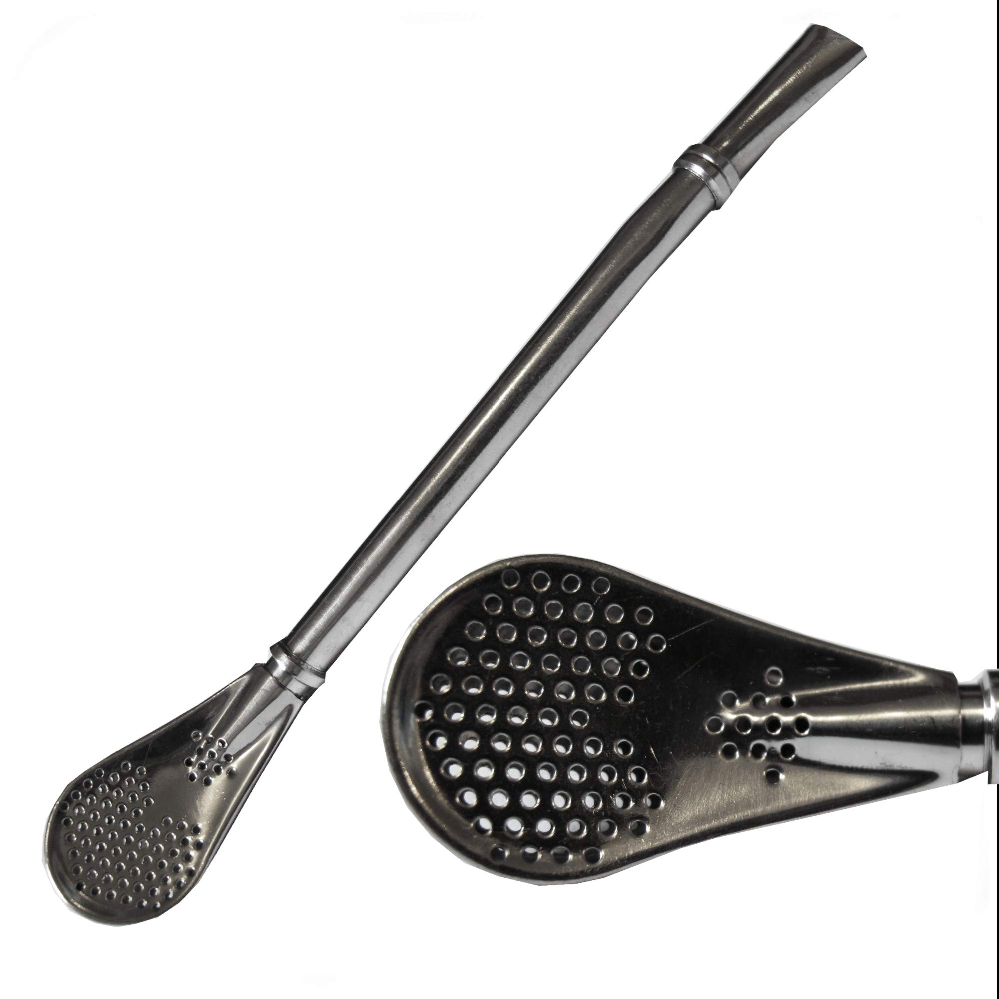 Economy Short Stainless Steel Bombilla to Drink Yerba Mate