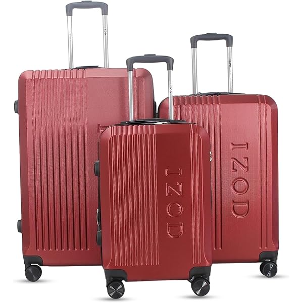 Amazon.com | IZOD Phantom 3 Piece Expandable Hardside Luggage Set