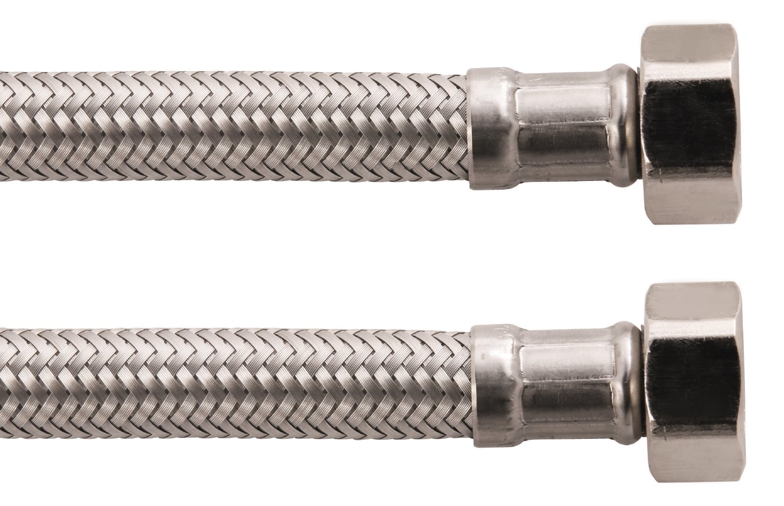 Sanitop-Wingenroth 19388 7 Tap | Throw 1/2 Inch x 1/2 Inch x 300 mm | Flex Connection Hose Fitting, 300 mm