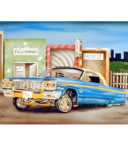 Amazon.com: VesFy Chicano Lowrider - Póster de cultura del