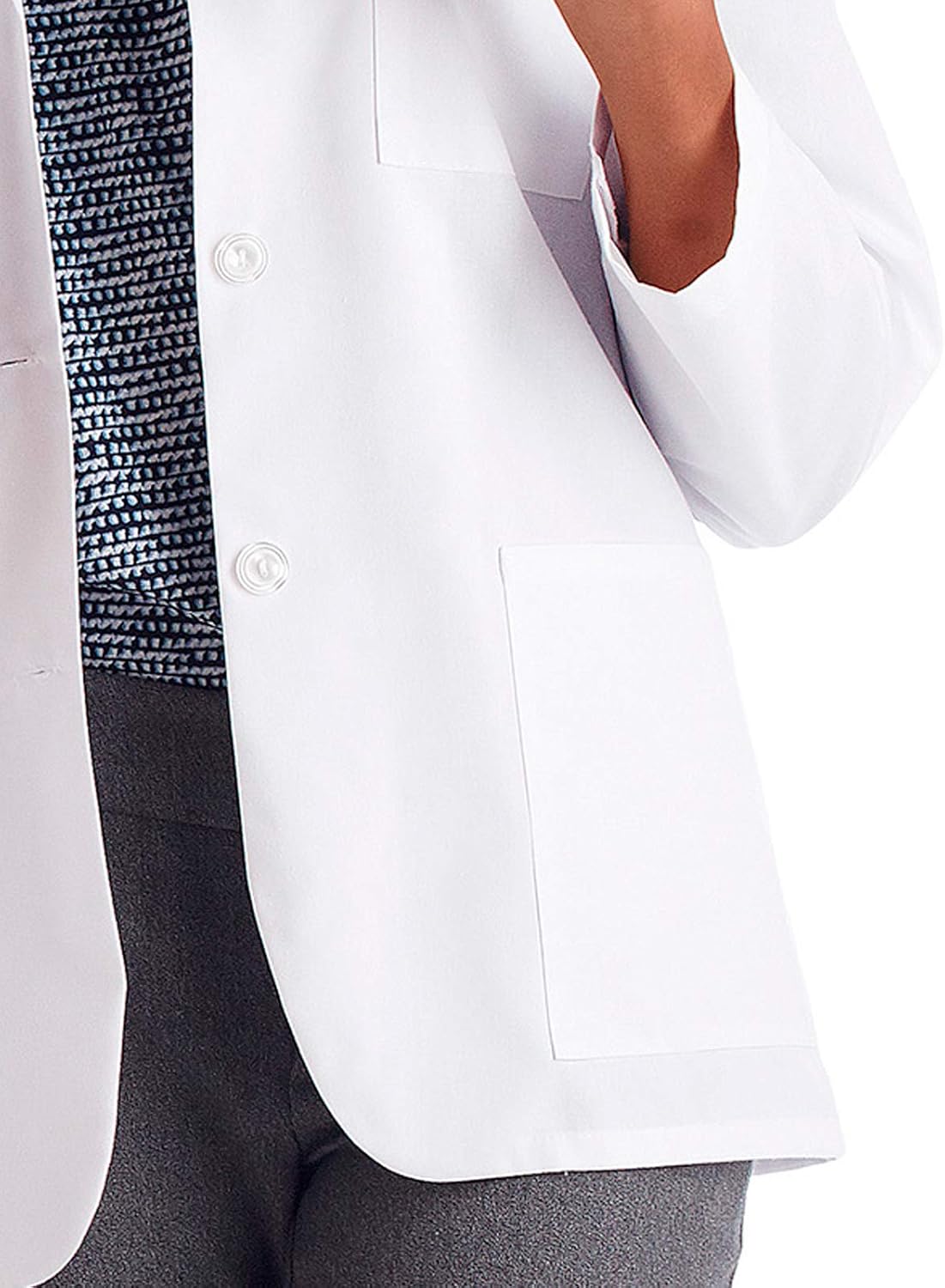 Meta Fundamentals 15104 Women's 28" Lab Coat: Clothing