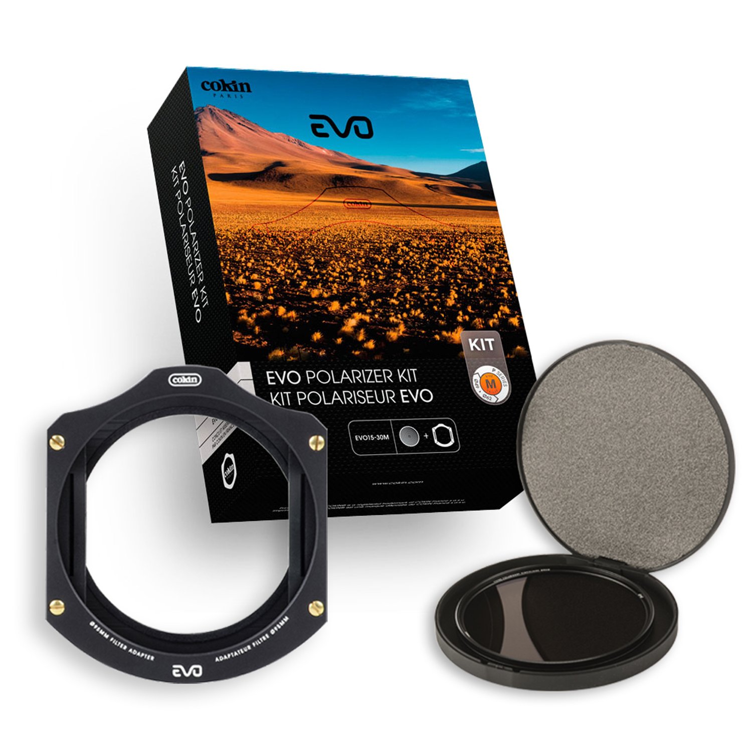 COKIN EVO Filter-Holder + Circular Polarizer Kit M Size (P-series) 84mm