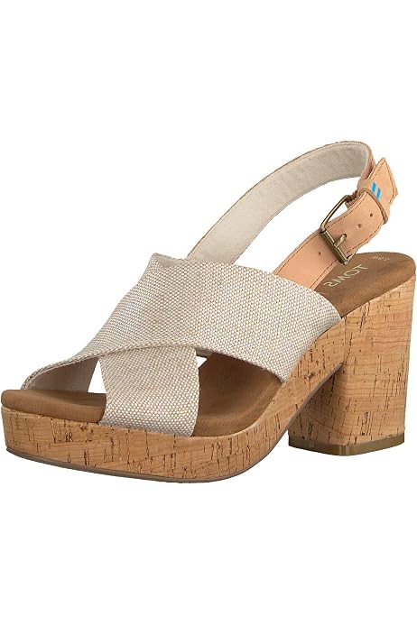 Amazon.com | TOMS Women's Clog Heeled Sandal, Taupe, 5 | Mules u0026 Clogs