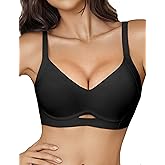 Avidlove Seamless Bras for Women Wireless Push Up Bra Comfort Full Coverage Bralette Supportive No Underwire T-Shirt Bra