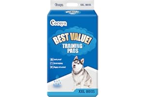 COCOYO Best Value Training Pads, 30"X36", XXL - 80 Count,White