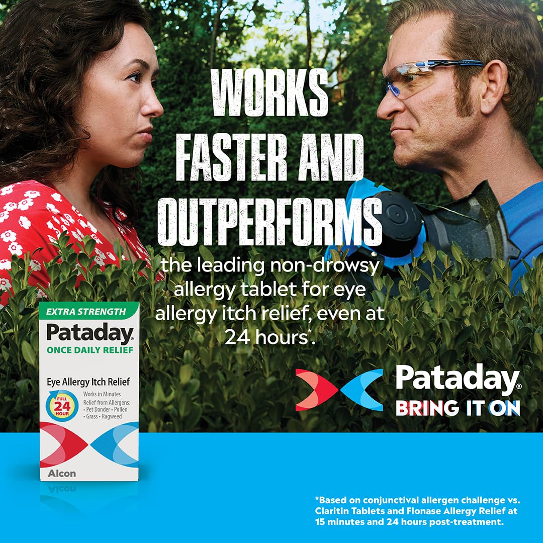 PATADAY Once Daily Relief Extra Strength 2.5ml, Clear, 1 pack