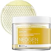 DERMALOGY by NEOGENLAB Bio-Peel Gauze Peeling Pads (Lemon, 30 pads) - Exfoliating & Brightening Peeling Pad with PHA & Lemon & Lemongrass - Korean Skin Care
