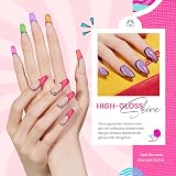 Beetles Gel Polish 20 Colors Nail Kit with Base & Top Coats 18Pcs Art Liners view 3