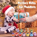 LULULIA Pull Back Cars 12 Pack Toy Set with Storage Box Playmat for Toddlers view 6