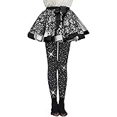 FANCAME Girls Sparkly Rhinestone Tights, Kids Ultra Soft Glitter Tights for Ballet Footed Dance Stockings