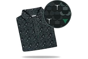 Bogey Bros - Funny Golf Polo Shirts – 4 Way Stretch Men’s Golf Shirts Short Sleeve, Golf Polos for Men with UPF 50 Protection
