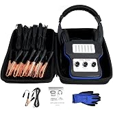 KTPROT Chassis Ears, 6 Channel Car Noise Detector, Auto Engine Noise Finder | Automotive Sound Detector Tester Tool Set, Electronic Stethoscope Diagnostic Kit with Headphones