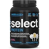 PEScience Select Protein Powder – Cake Pop, 27 Servings, Whey & Casein Blend for Muscle Growth & Recovery, Low Carb, Low Fat,