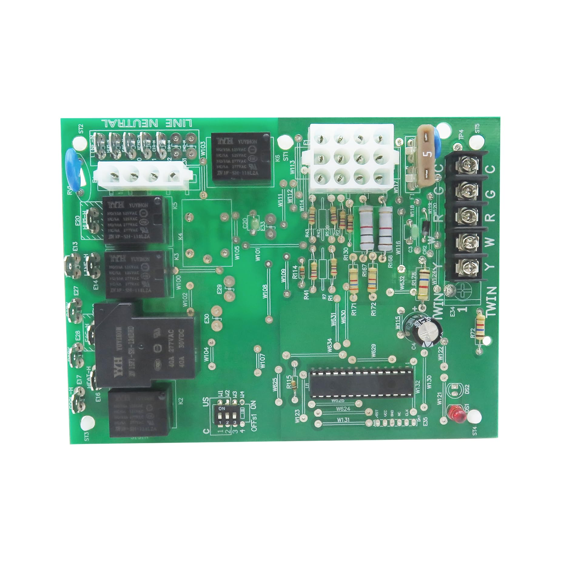 Photo 1 of 50A55-3797 Furnace Control Board,Replacement for White-Rodgers 50A55-3797 50A55-474 50A55-476 50A55-571.Replacement for Trane Single Stage CNT02891 CNT03797 CNT02789 Integrated Furnace Control