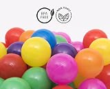 Straame Playballs Soft Pit Balls Multicolour 200 Count 5.5 cm Safe view 7