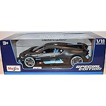 Special Edition Black 1:18 Scale Bugatti Divo : Amazon.ca