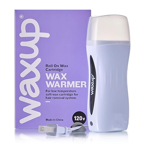 waxup Roll On Wax Warmer for Hair Removal, Roller Wax Heater for