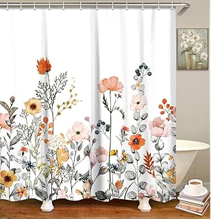 Amazon Com Threshold Floral Wave Shower Curtain 100 Cotton 72x
