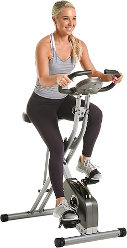 Vélo stationnaire vertical pliable Exerpeutic 120