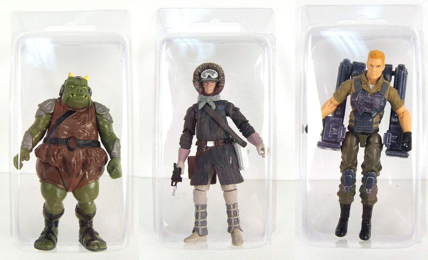 action figure plastic cases