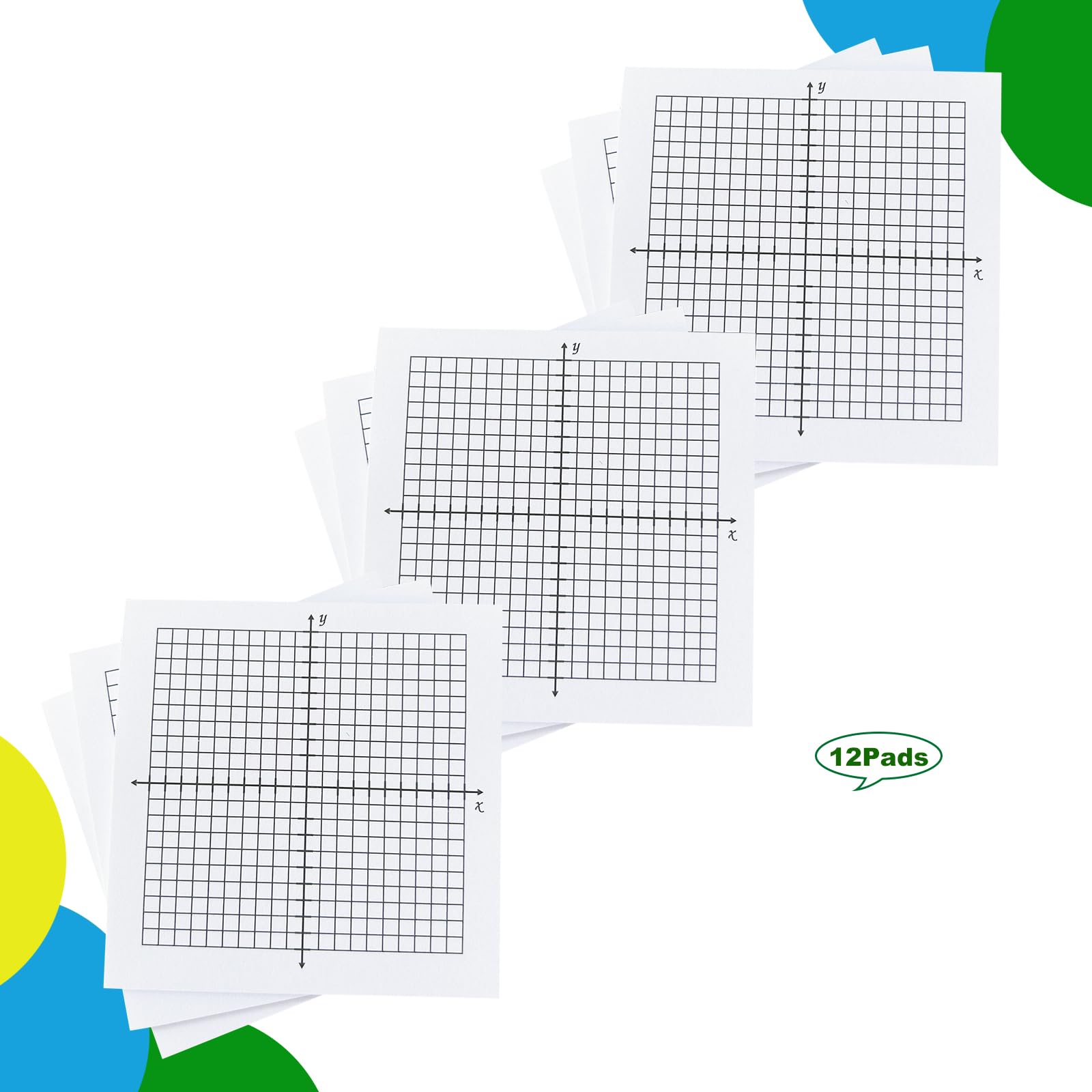 Mua Graph Paper Sticky Notes - 12 Pads 300 Sheets Mini Graph Post It ...