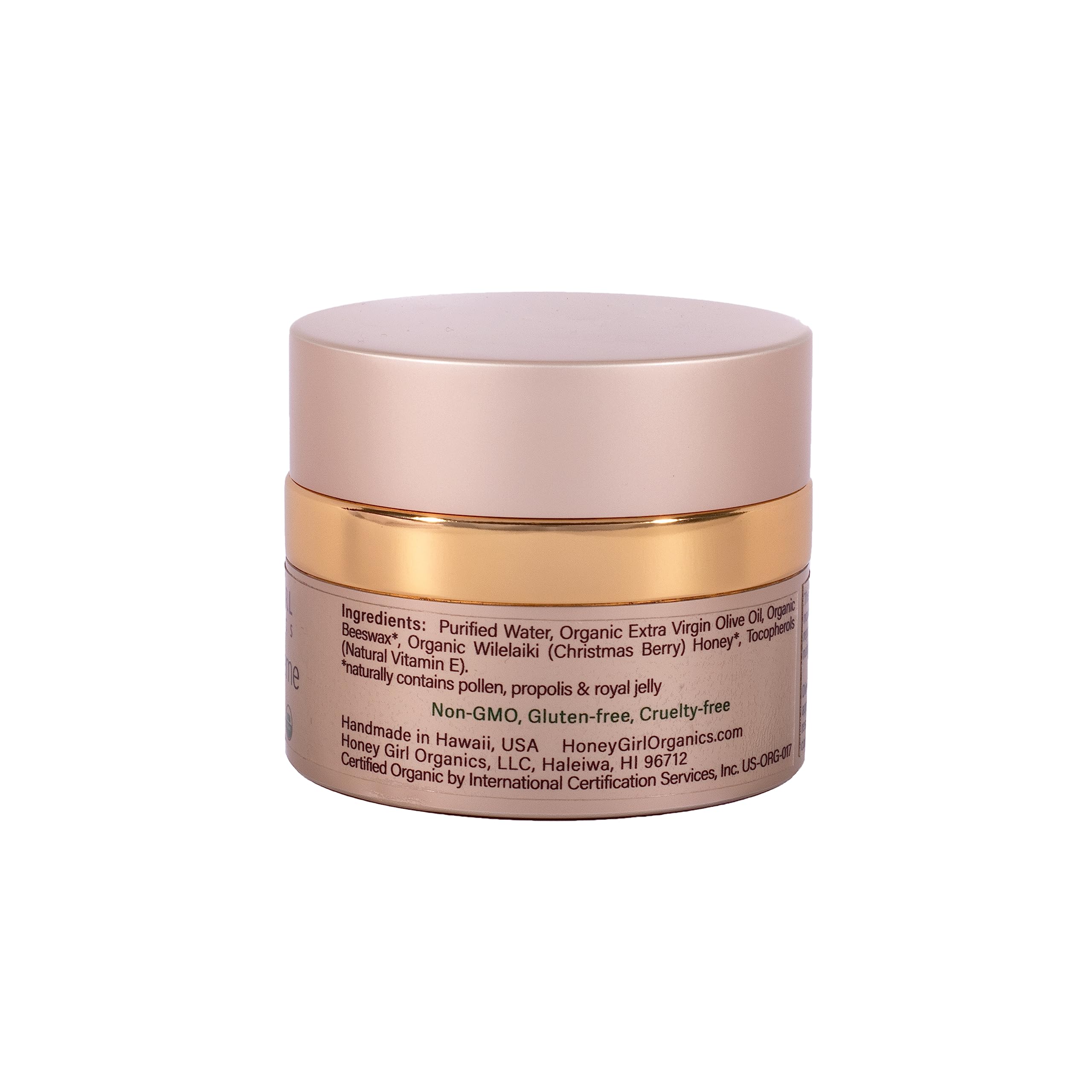 Honey Girl Organics Extra Sensitive Face and Eye Creme, 1.75 Fluid Ounce