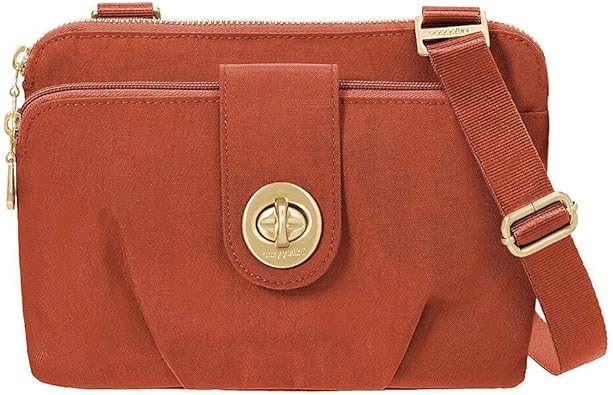 baggallini toronto double zip crossbody
