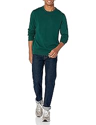 Amazon Essentials Men's Long-Sleeve Crewneck