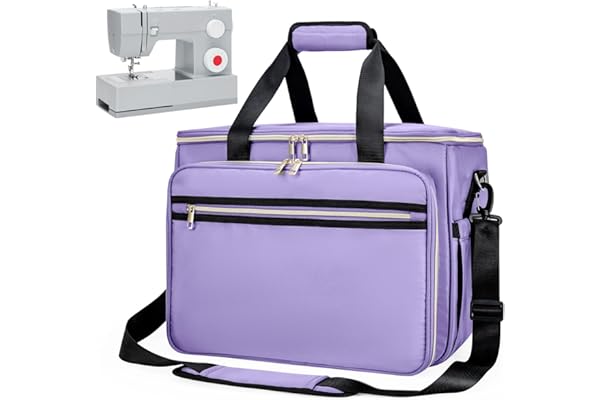 Sewing machine carrying case with removable accessories tray