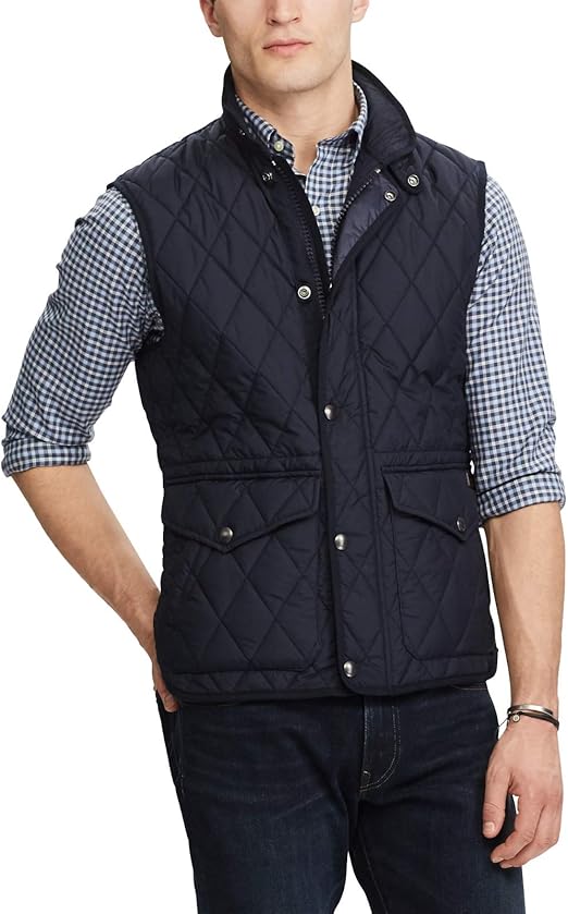 ralph lauren men's quilted vest