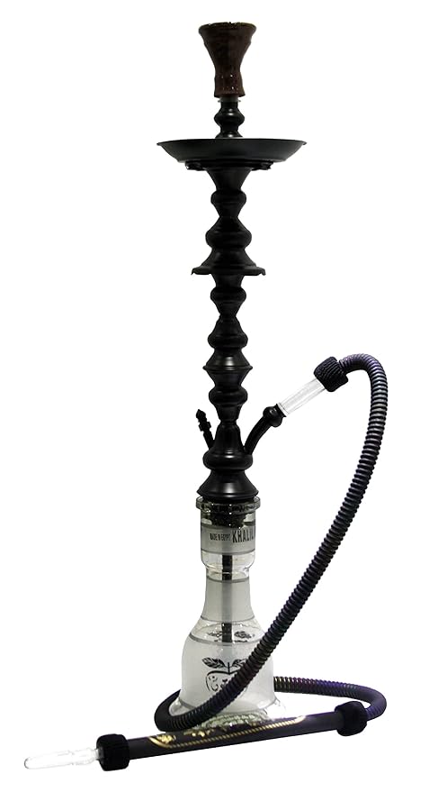 Khalil Mamoon Shisha „Black Shareef', schwarz