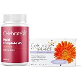 Celebrate Vitamins Bariatric Bundle &ndash; Multi-Complete 45mg Iron Multivitamin &amp; Balance Probiotic + Prebiotic Capsules, Post-Surgery Nutritional &amp; Digestive Support for Sleeve Gastrectomy &amp; Gastric Bypa