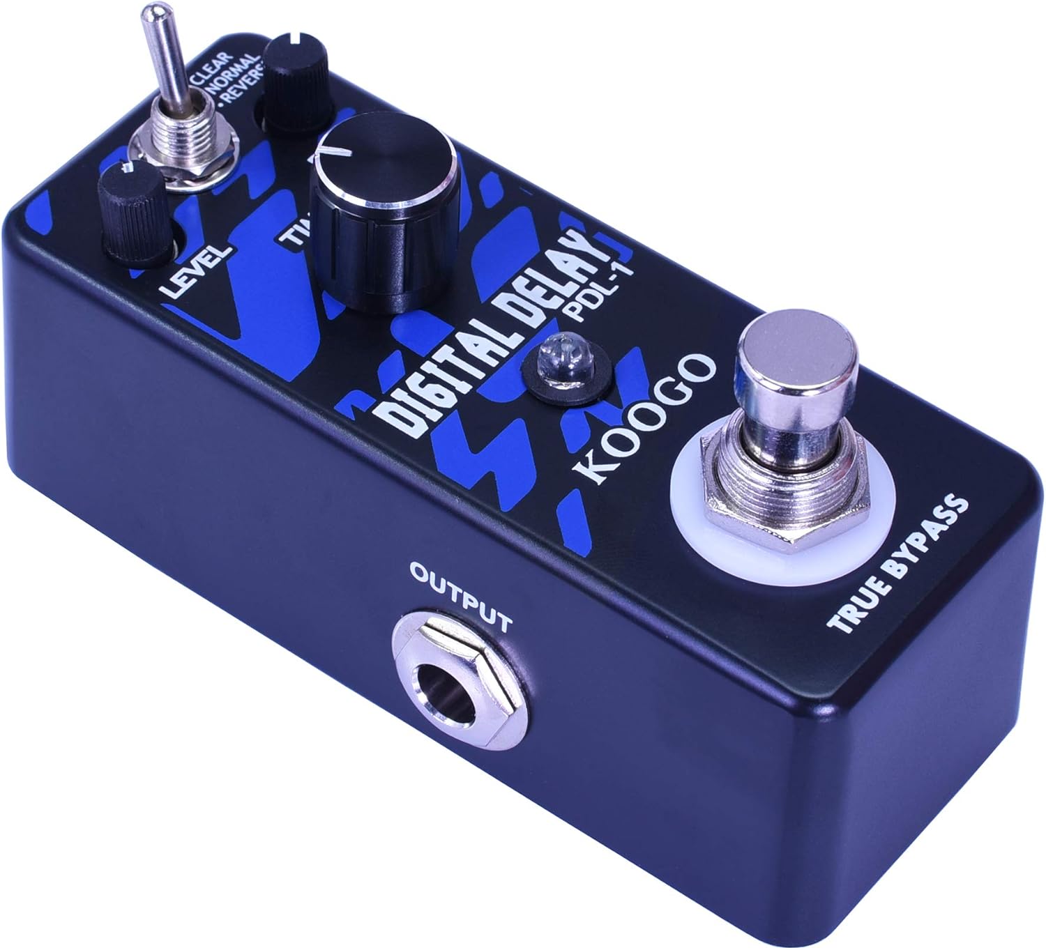 Koogo Digital Delay Echo Effect Pedal for Guitar Bass with