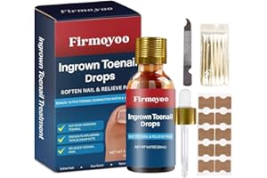 DCSILY Ingrown Toenail Treatment for Pain Relief: Ingrown Toenail Removal Kit - Big Toe Ingrown Nail Treatment for Home Toenail Care - Professional Toenail Corrector - Safe & Easy for Thick, Curved Toenails