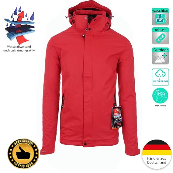 fahrrad regenjacke herren wasserdicht atmungsaktiv leicht