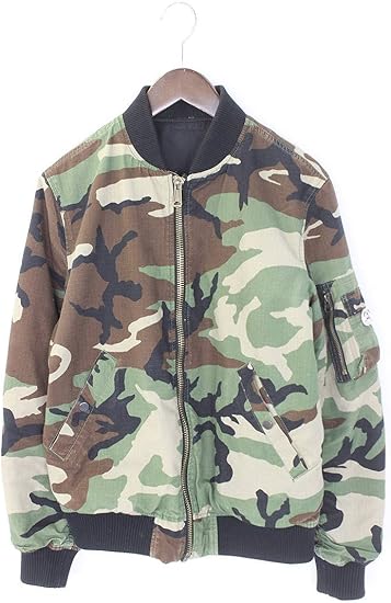 Amazon シュプリーム Supreme 15ss Reversible Cotton Ma 1 迷彩カモフラリバーシブルma 1ブルゾン S カーキ ブラック 中古 コート ジャケット 通販
