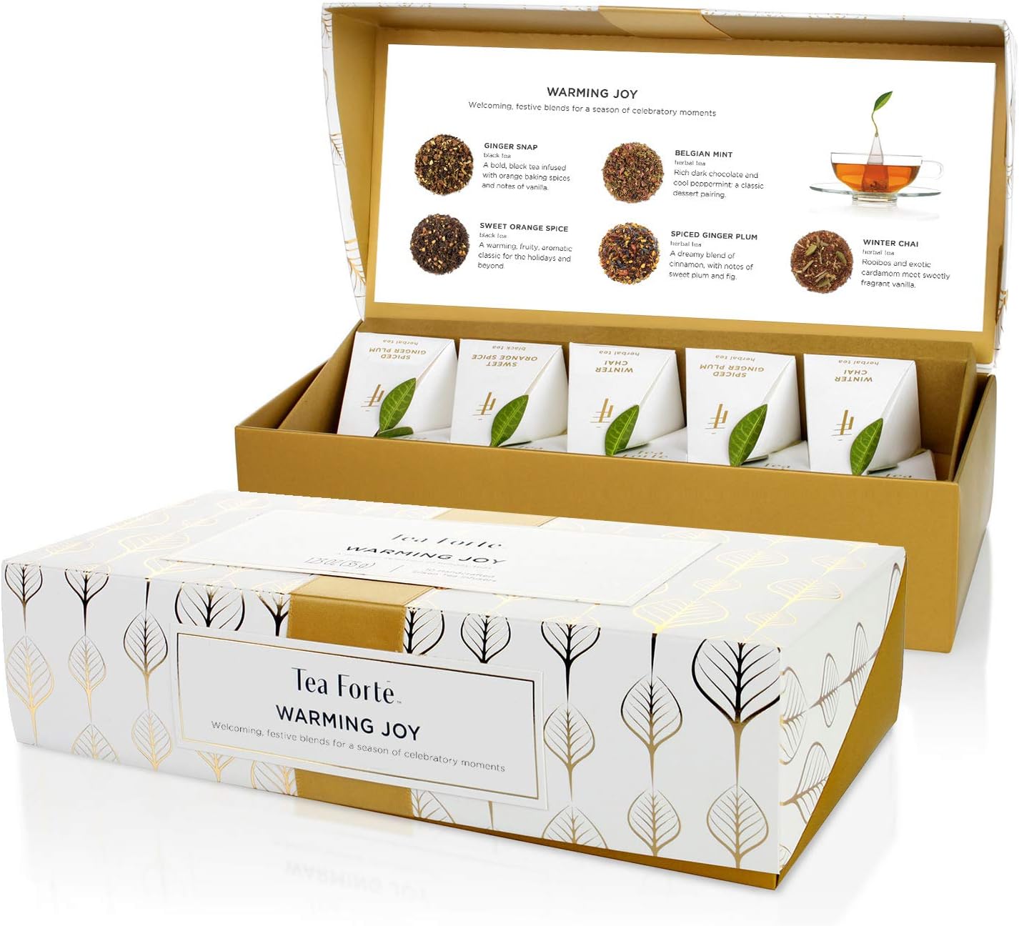 Tea Forte, Warming Joy Petite Presentation Box Amazon.ca Grocery