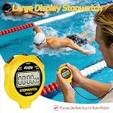 FCXJTU Simple Digital Stopwatch Silent On Off Basic Operation view 5