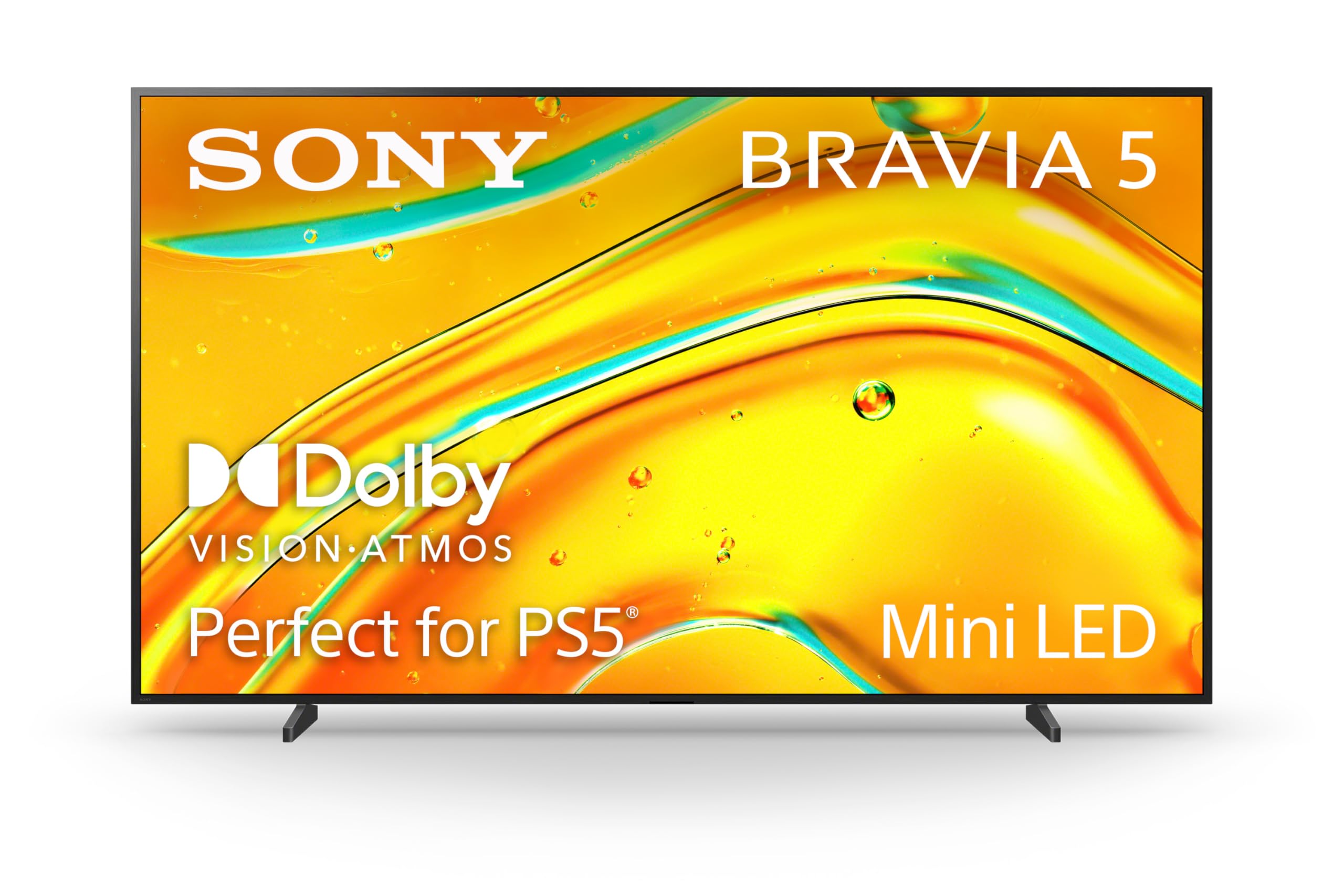Sony BRAVIA 5 98 Inch TV, Mini LED, 4K Smart Google TV, XR Processor with AI Technology,120hz Television with Dolby Vision/Atmos, Exclusive Features for PlayStation®5, K-98XR50, 2025 Model