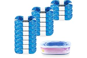 KMKMVV Pack of 15 - Diaper Pail Refills Bags Compatible with Diaper Genie Select Pail, Compact Pail,Square Pails Diaper Pails Refills