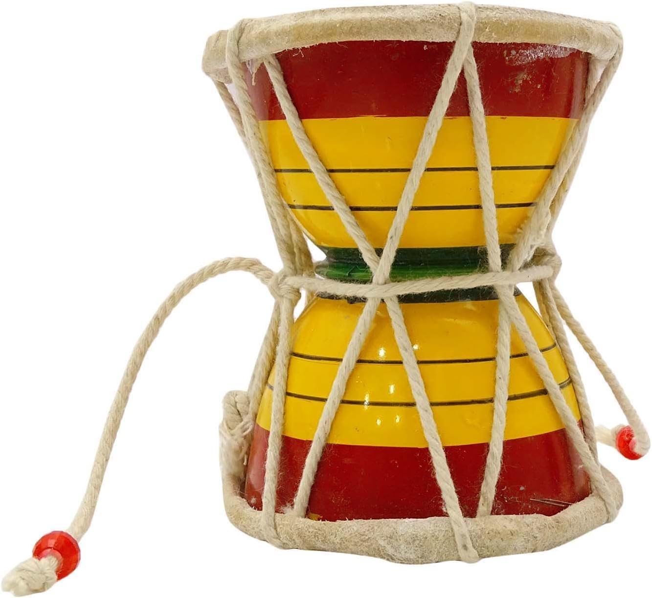 ibaexports Indian Musical Instruments Festive Decorations Indian Musical Instruments Damaru Meditation Kirtan Shiv Damroo Percussion